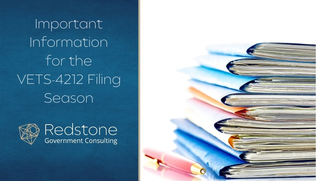 Important Information for the VETS4212 Filing Season